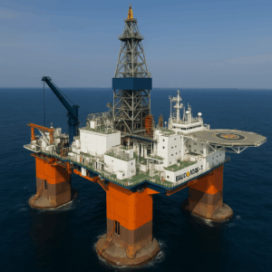 bay du Norde oil platform